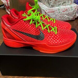 Nike Kobe 6 Protro Reverse Grinch Size 10